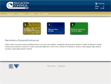 Tablet Screenshot of educacioncontinua.net