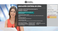 Desktop Screenshot of educacioncontinua.info