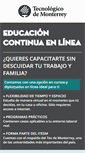 Mobile Screenshot of educacioncontinua.info